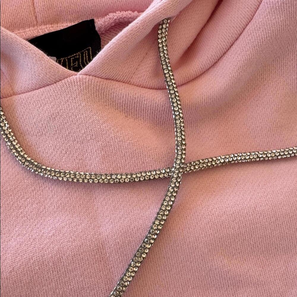 Wicked Pink Bling hoodie size medium - Picture 3 of 5